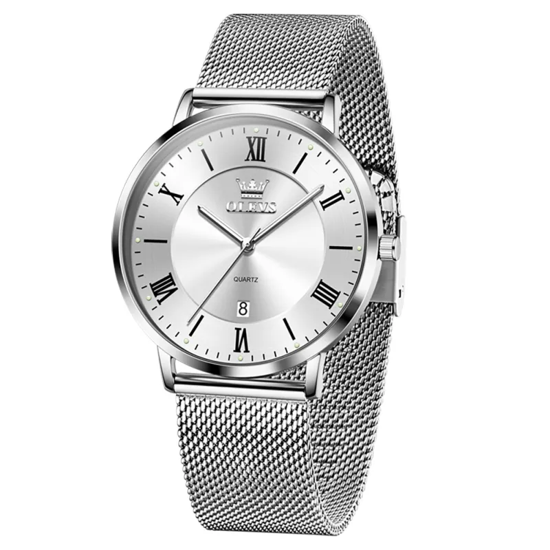 OLEVS OP-5623 Blanco Plateado