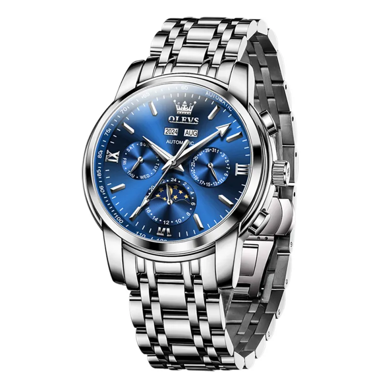 OLEVS OP-6633 Azul Plata