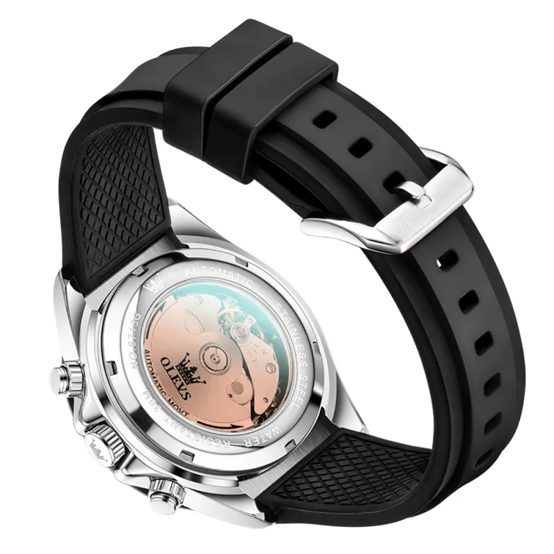 OLEVS OP-6713 Blanco Plateado