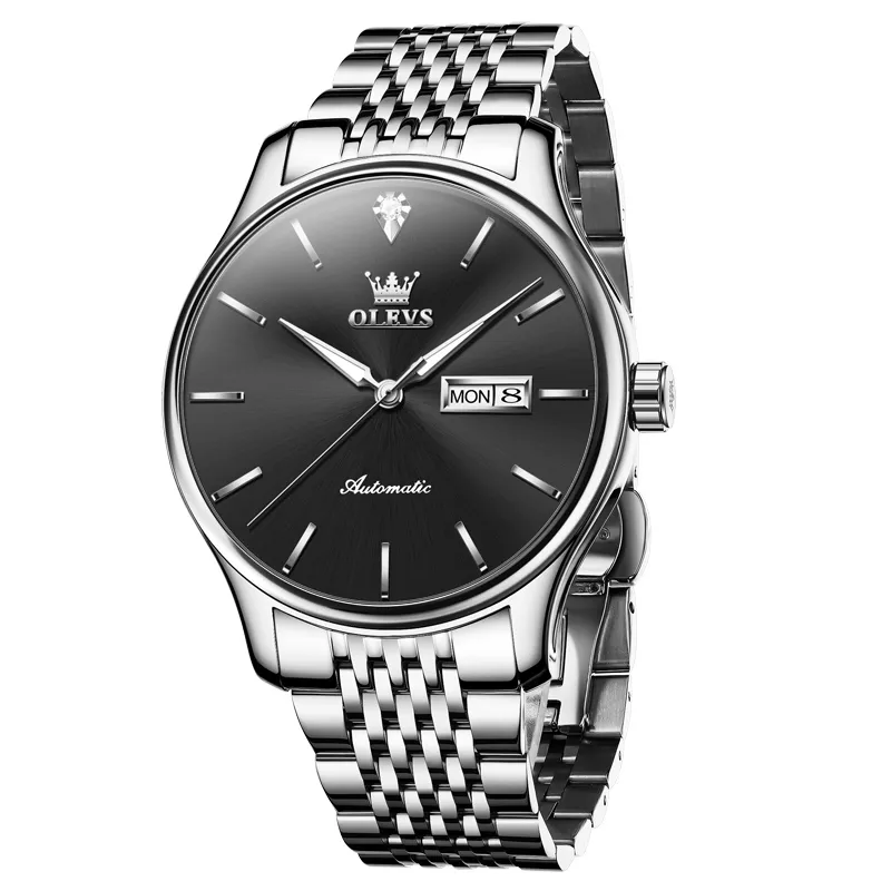 OLEVS OP-9960 Silver Black