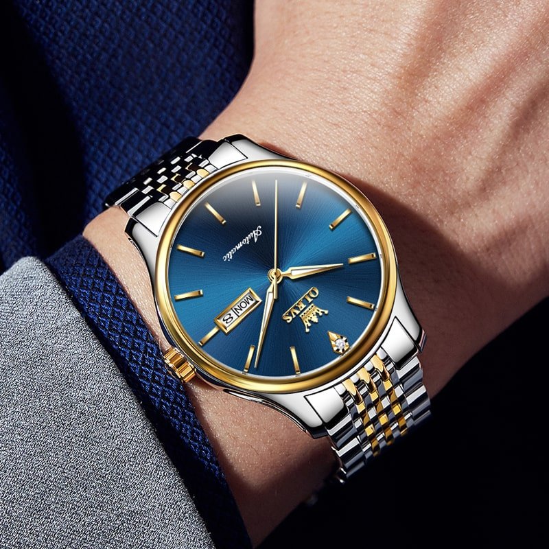 OLEVS OP-9960 Gold Blue